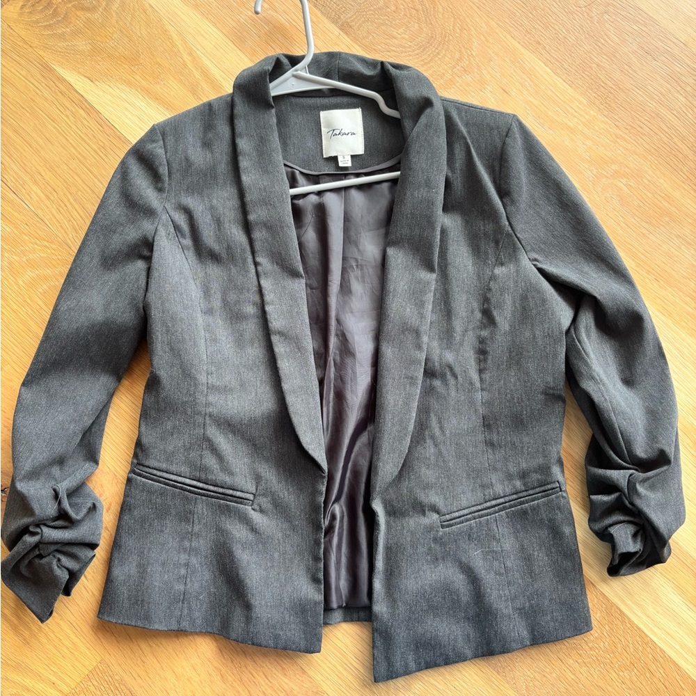 Zara Charcoal Blazer Jacket
